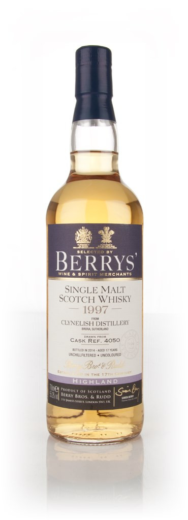 Clynelish 17 Year Old 1997 (cask 4050) (Berry Bros. & Rudd) 70cl