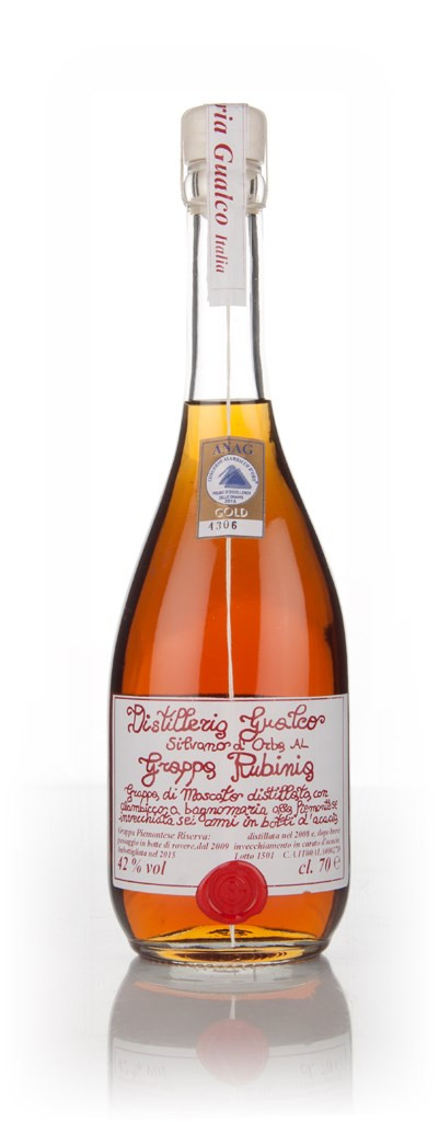 Distilleria Gualco Grappa Rubinia 70cl