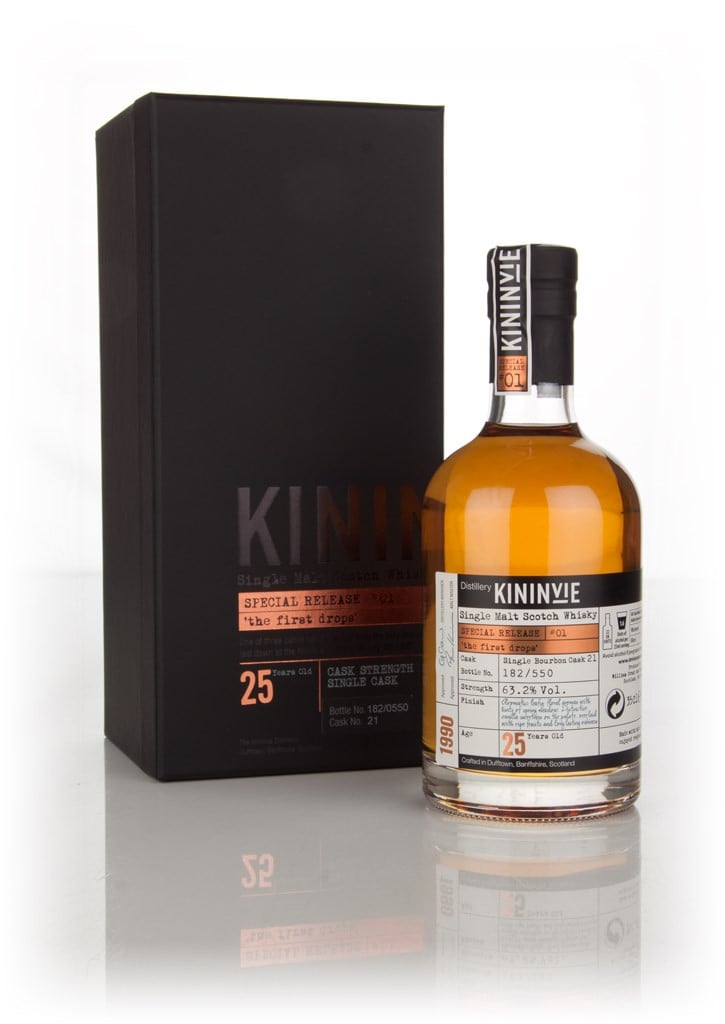 Kininvie 25 Year Old 1990 (cask 21) - 'The First Drops' (Special Release #1) 35cl