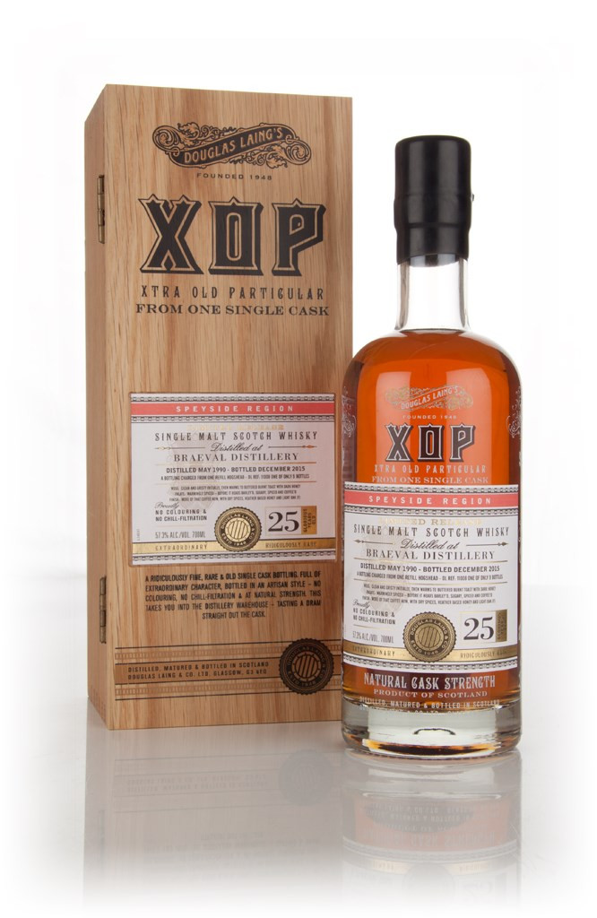 Braeval 25 Year Old 1990 (cask 11008) - Xtra Old Particular (Douglas Laing) 70cl