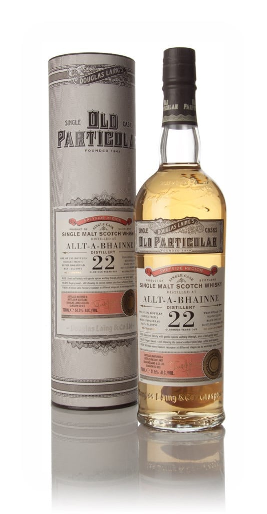 Allt-á-Bhainne 22 Year Old 1993 (cask 10991) - Old Particular (Douglas Laing) 70cl