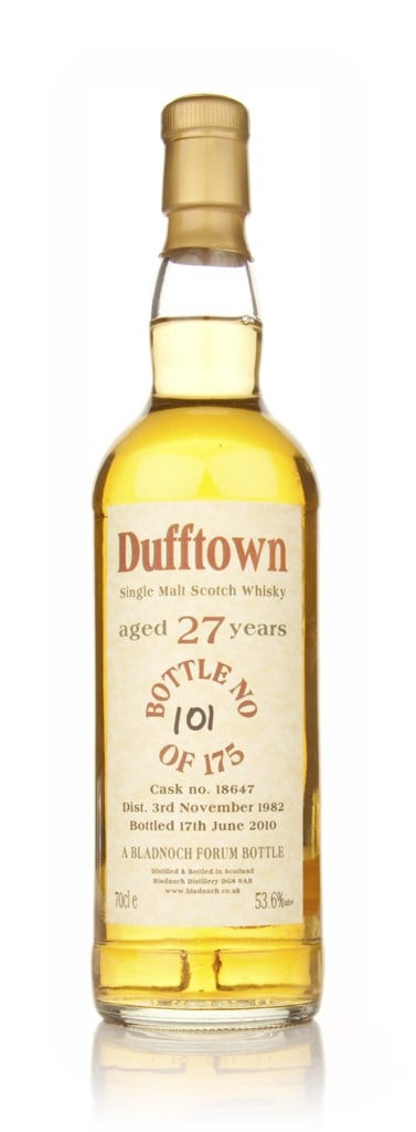 Dufftown 27 Year Old 1982 (Bladnoch) 70cl