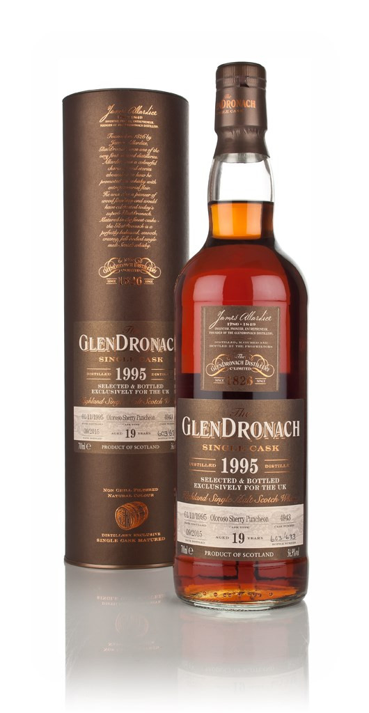 GlenDronach 19 Year Old 1995 (cask 4943) 70cl