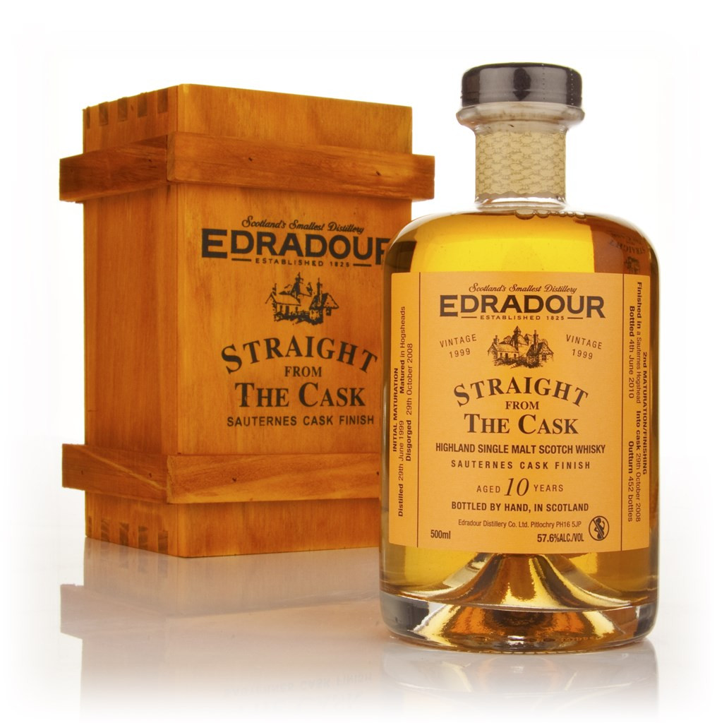 Edradour 10 Year Old 1999 Sauternes Cask Finish - Straight from the Cask 50cl