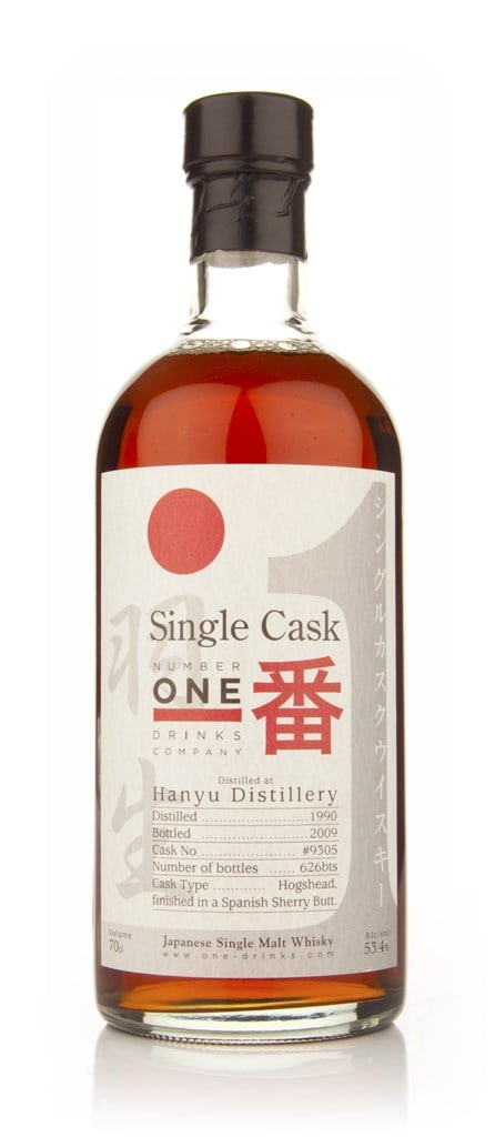 Hanyu 19 Year Old 1990 Cask 9305 70cl
