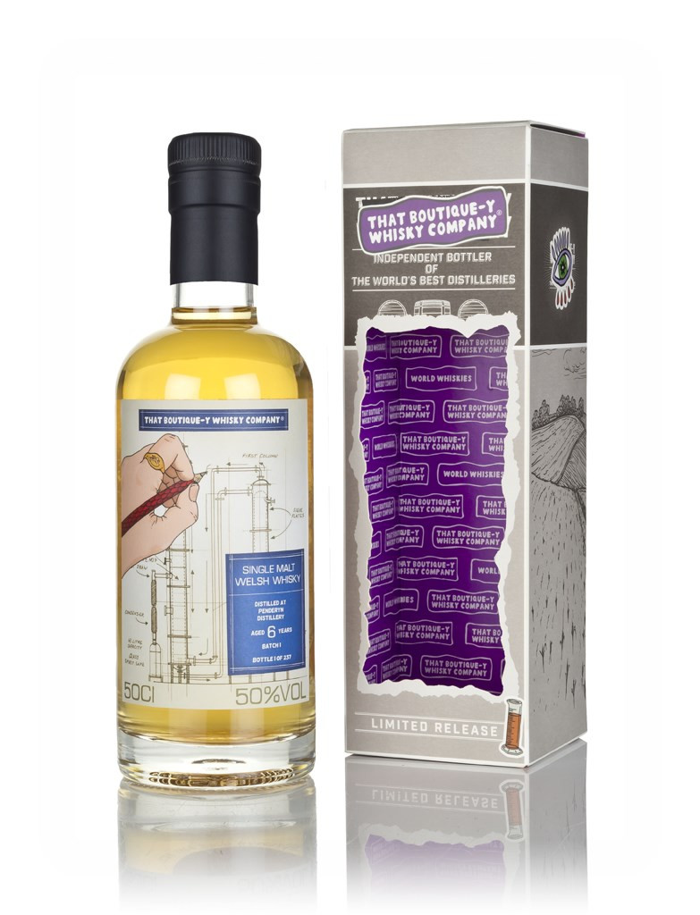 Penderyn 6 Year Old - Batch 1 (That Boutique-y Whisky Company) 50cl
