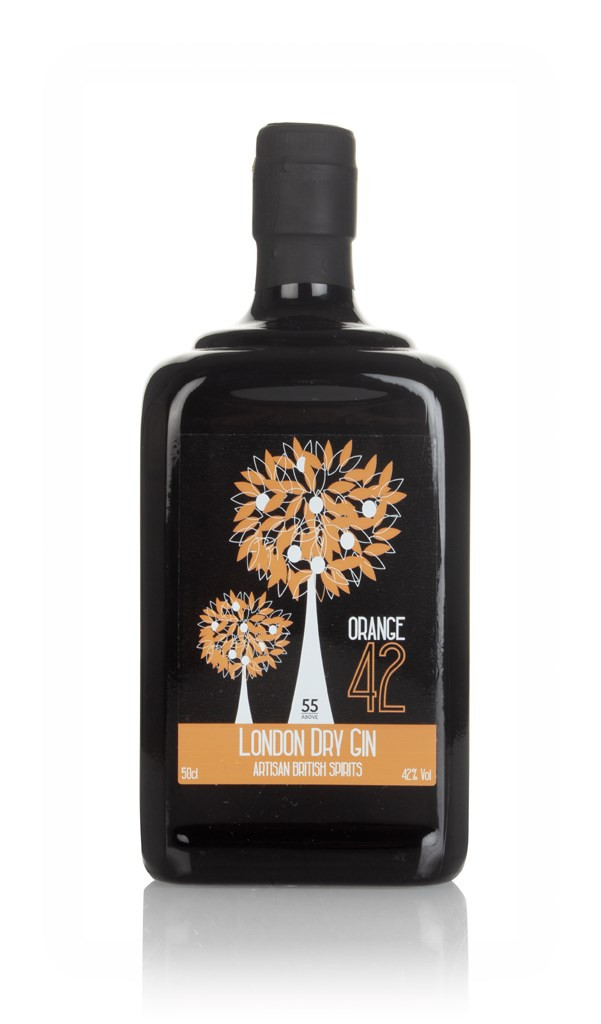 55 Above Orange 42 London Dry Gin 50cl