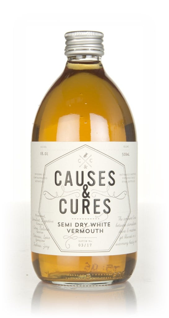Causes & Cures Semi Dry White Vermouth 50cl
