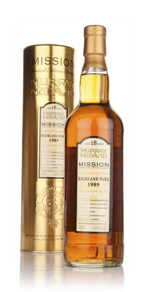 Highland Park 18 Year Old 1989 - Mission (Murray McDavid) 70cl