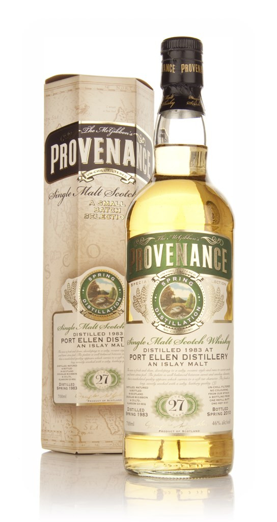 Port Ellen 27 Year Old 1983 (cask 6101) - Provenance (Douglas Laing) 70cl
