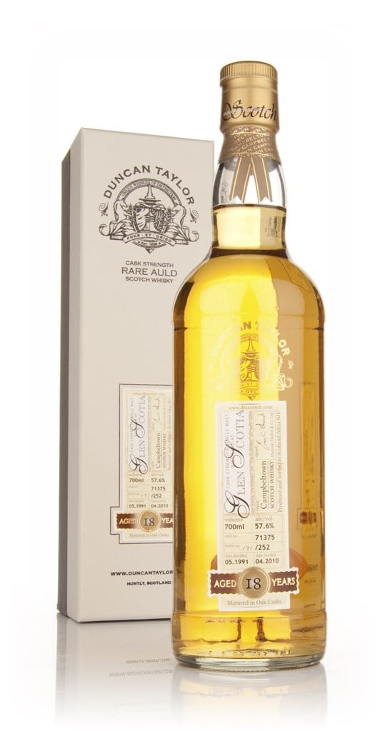 Glen Scotia 18 Year Old 1991 - Rare Auld (Duncan Taylor) 70cl