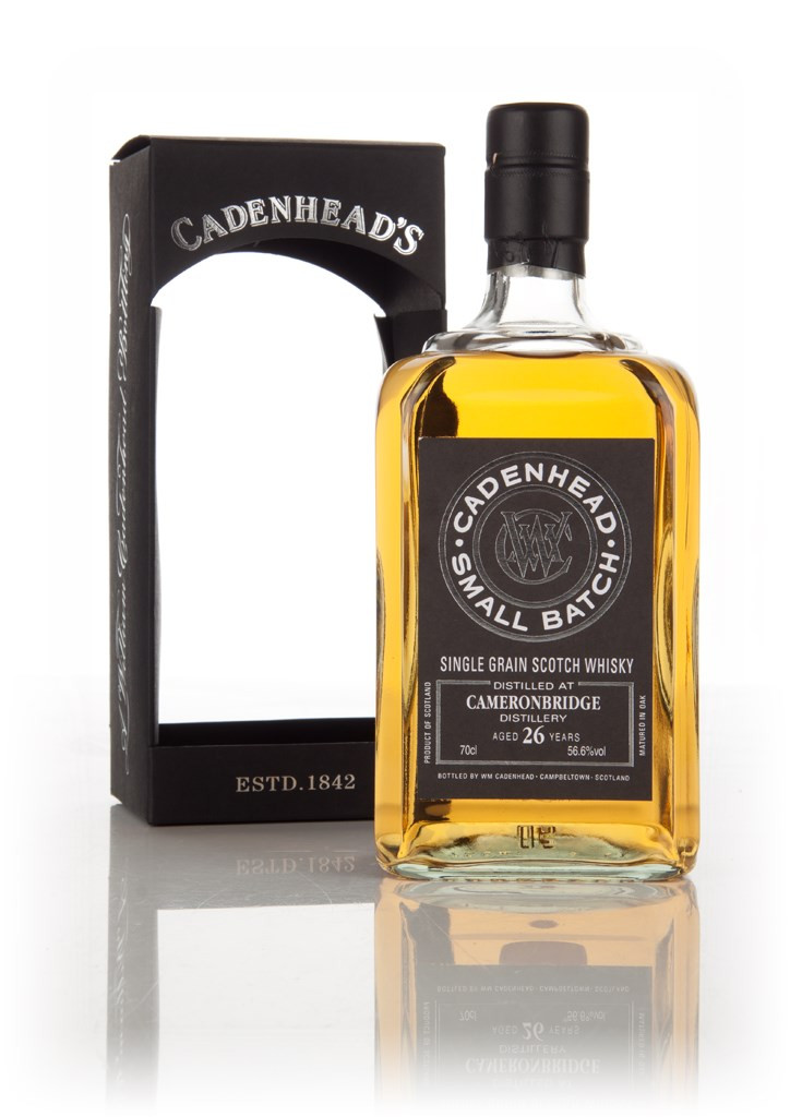 Cameronbridge 26 Year Old 1989 - Small Batch (WM Cadenhead) 70cl