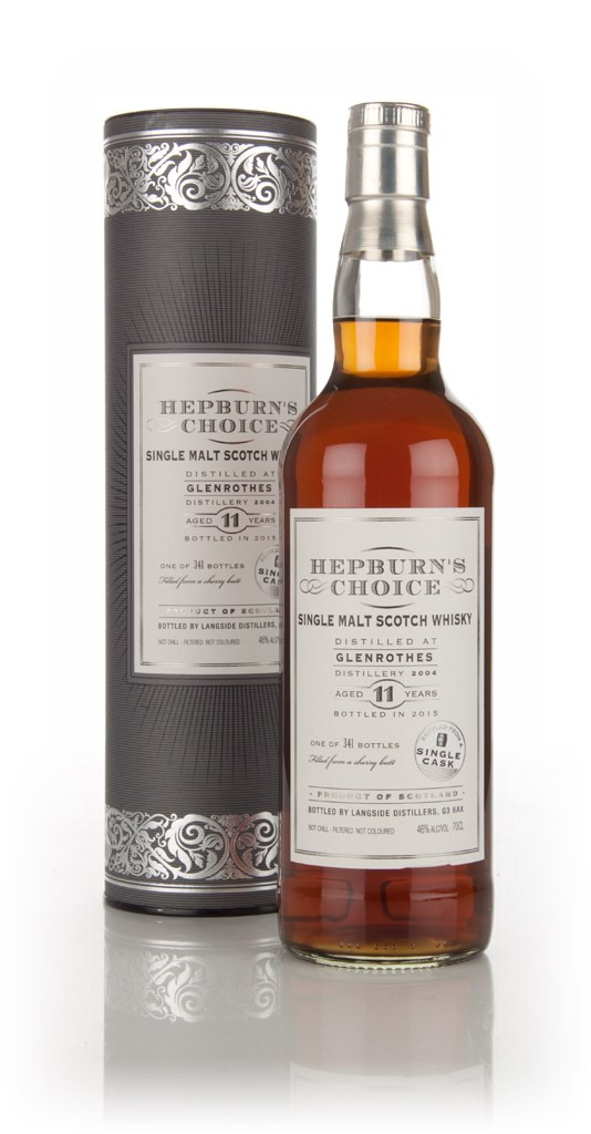 Glenrothes 11 Year Old 2004 (bottled 2015) - Hepburn's Choice (Langside) 70cl
