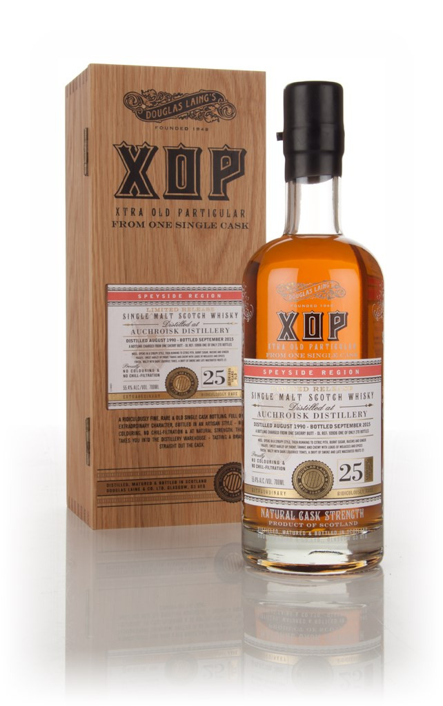 Auchroisk 25 Year Old 1990 (cask 10906) - Xtra Old Particular (Douglas Laing) 70cl