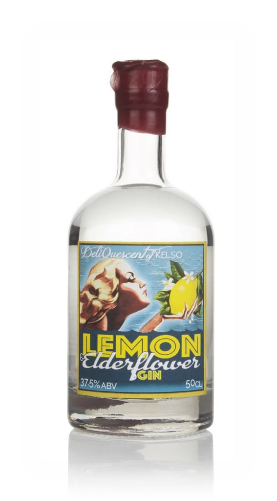 DeliQuescent Lemon & Elderflower Gin 50cl