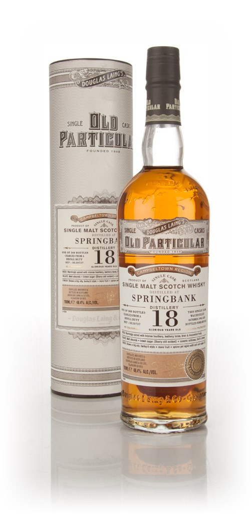 Springbank 18 Year Old 1996 (cask 10737) - Old Particular (Douglas Laing) 70cl