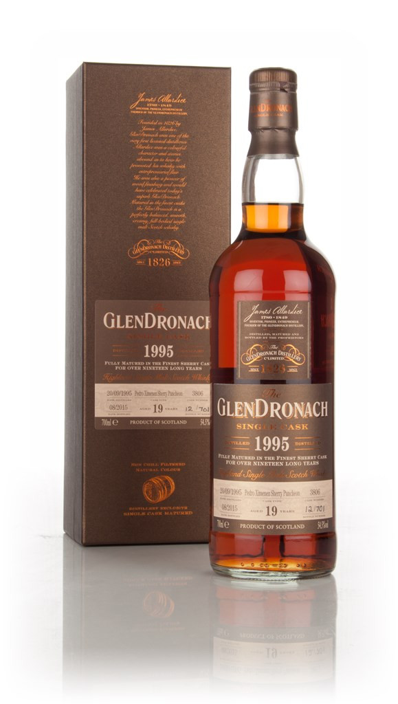 GlenDronach 19 Year Old 1995 (cask 3806) - Batch 12 70cl