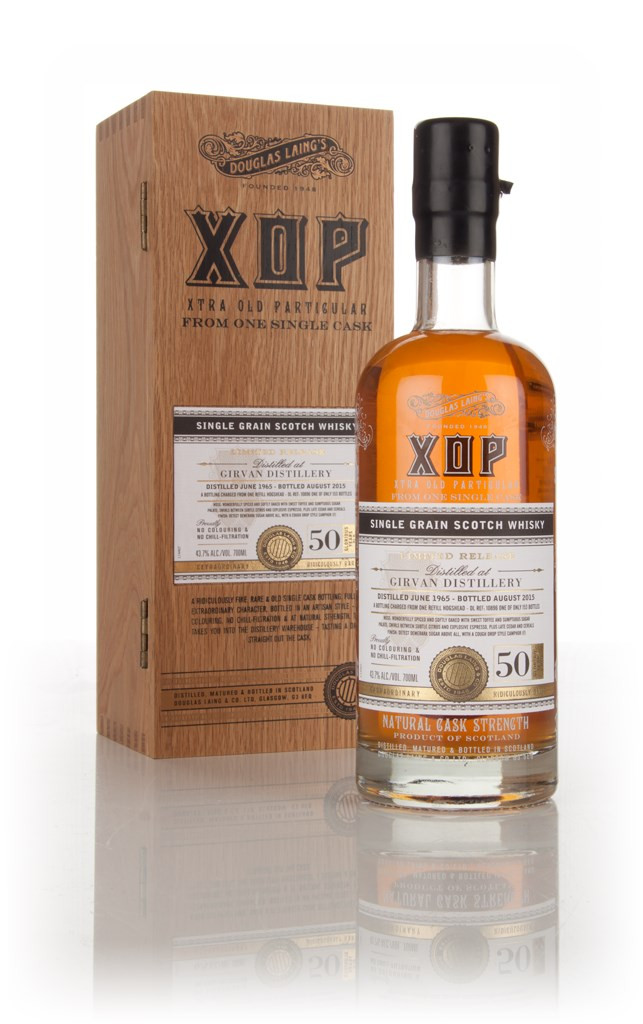 Girvan 50 Year Old 1965 (cask 10896) - Xtra Old Particular (Douglas Laing) 70cl