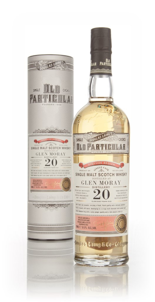 Glen Moray 20 Year Old 1995 (cask 10871) - Old Particular (Douglas Laing) 70cl