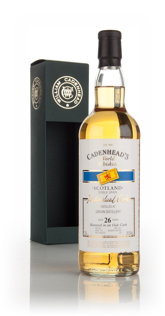 Girvan 26 Year Old - World Whiskies (WM Cadenhead) 70cl