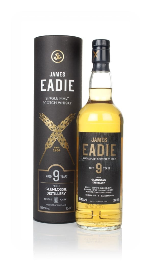Glenlossie 9 Year Old 2010 (cask 2478) - James Eadie 70cl