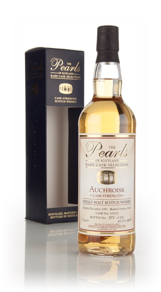 Auchroisk 22 Year Old 1991 (cask 102225) - Pearls of Scotland (Gordon and Company) 70cl