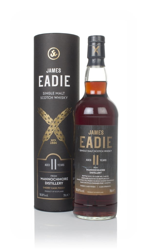 Mannochmore 11 Year Old 2008 (cask 348032) - James Eadie 70cl