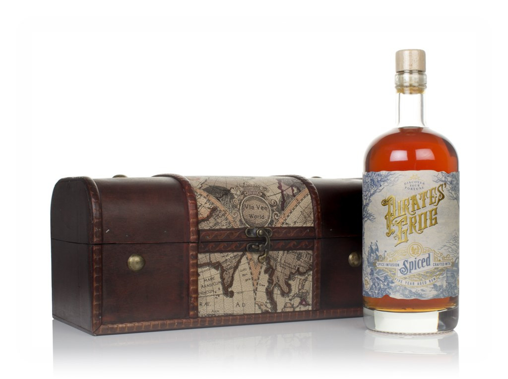 Pirate's Grog 5 Year Old Spiced Gift Chest 70cl