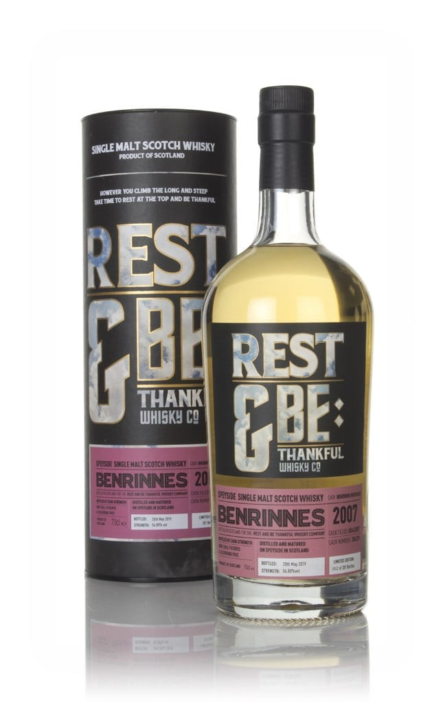 Benrinnes 11 Year Old 2007 (cask 304259) - Rest & Be Thankful 70cl
