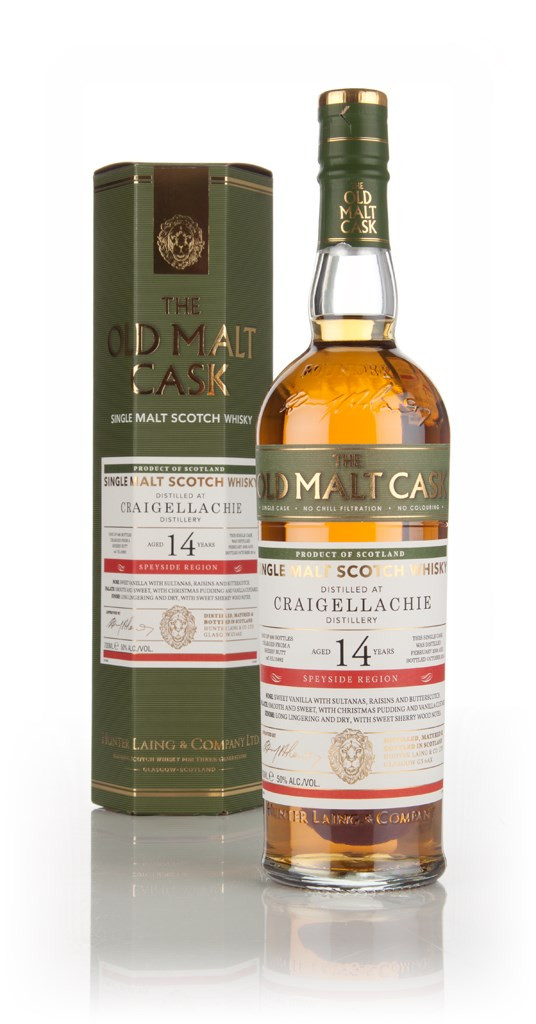 Craigellachie 14 Year Old 2000 (cask 10892) - Old Malt Cask (Hunter Laing) 70cl
