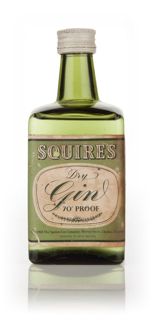 Squires Dry Gin - Late 1950s/Early 1960s