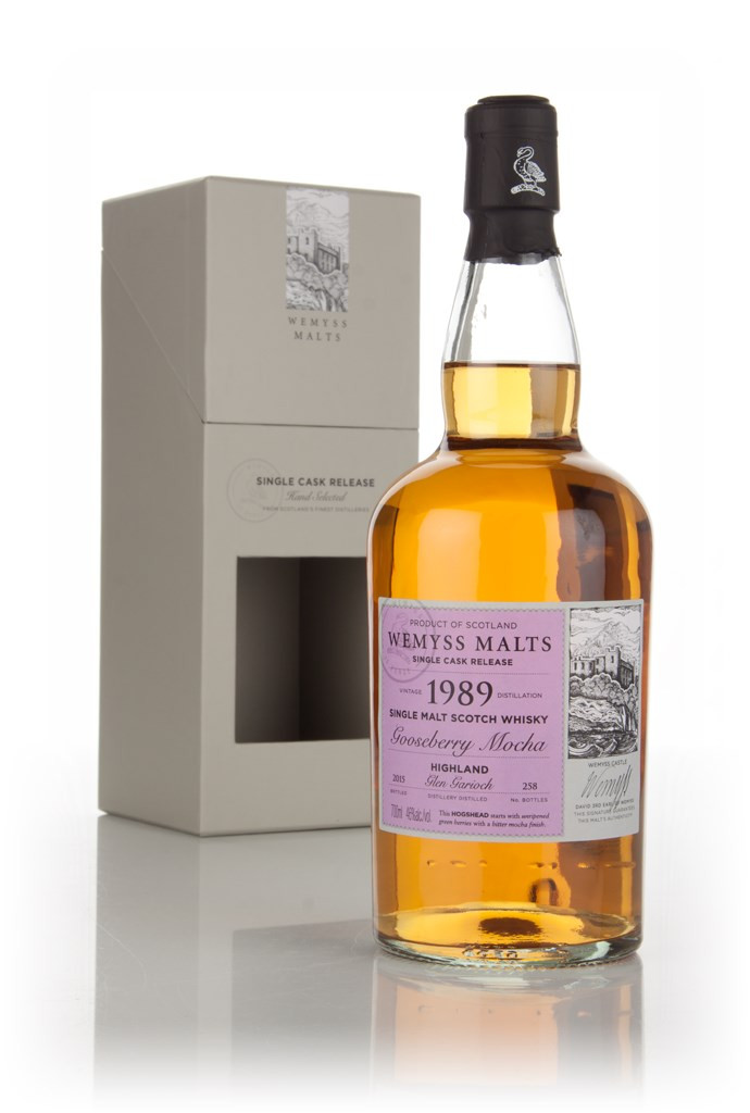 Gooseberry Mocha 1989 (bottled 2015) - Wemyss Malts (Glen Garioch) 70cl