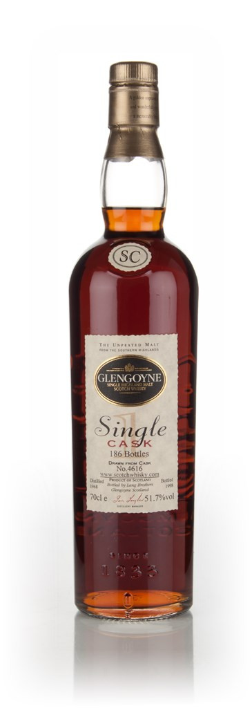 Glengoyne 1968 (bottled 1998) (cask 4616) - Single Cask 70cl