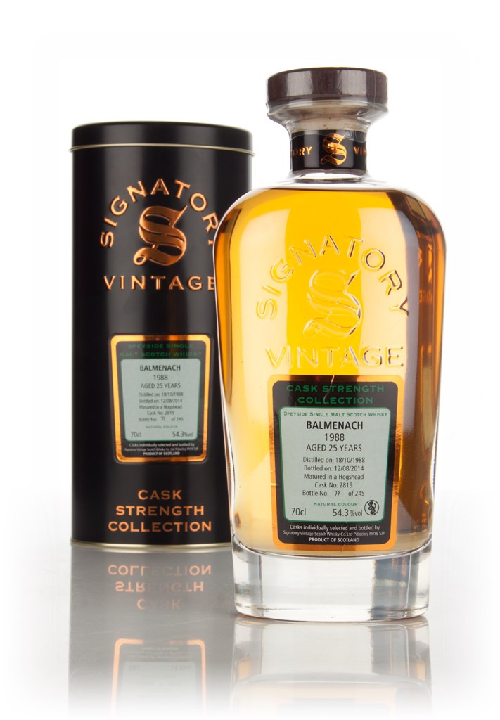 Balmenach 25 Year Old 1988 (cask 2819) - Cask Strength Collection (Signatory) 70cl