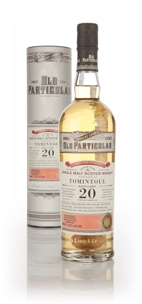 Tomintoul 20 Year Old 1995 (cask 10780) - Old Particular (Douglas Laing) 70cl