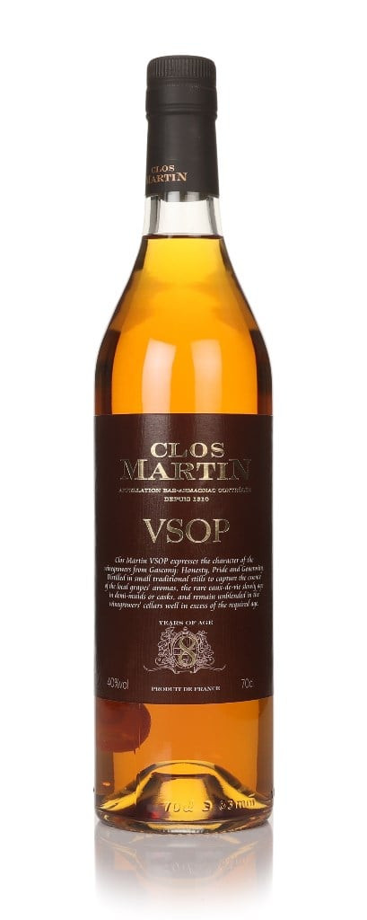 Clos Martin VSOP 8 Year Old Bas-Armagnac 70cl | Master Of Malt