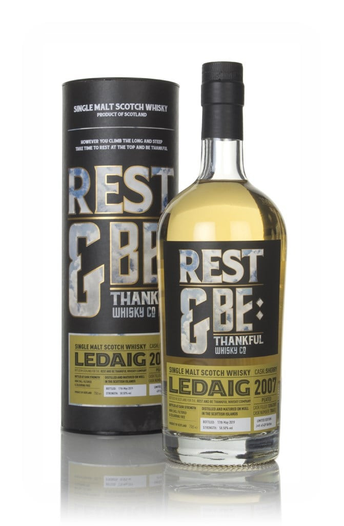 Ledaig 11 Year Old 2007 (cask 700612) - Rest & Be Thankful 70cl