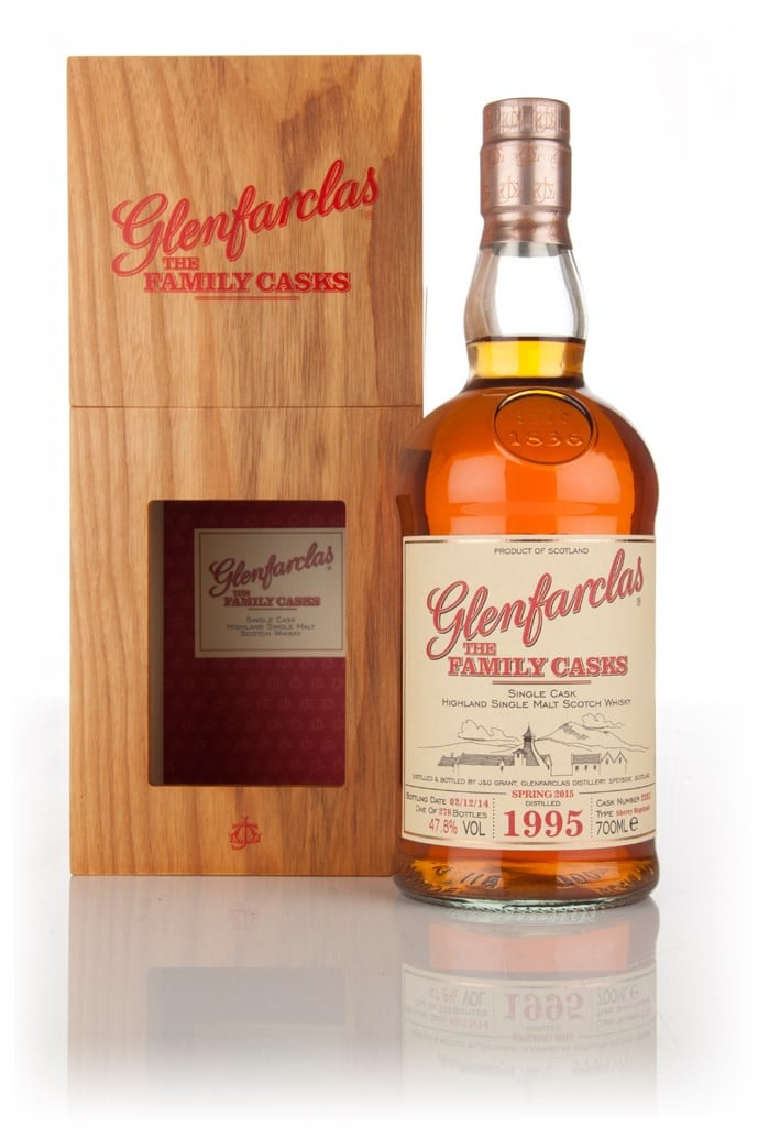 Glenfarclas 1995 (cask 2283) Family Cask Spring 2015 Release