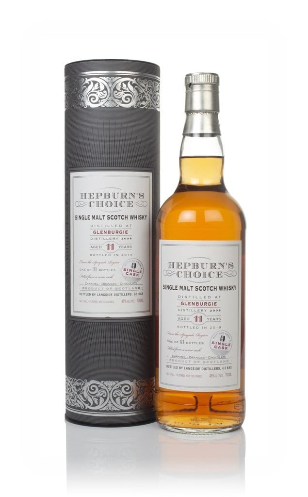 Glenburgie 11 Year Old 2008 - Hepburn's Choice (Langside) 70cl