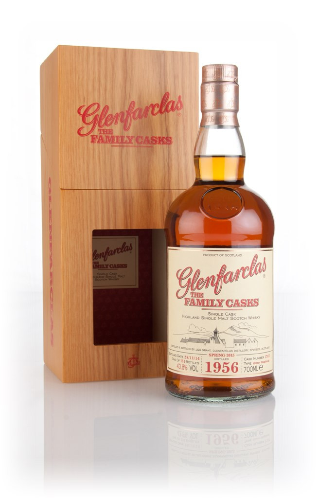 Glenfarclas 1956 (cask 1767) Family Cask Spring 2015 Release 70cl