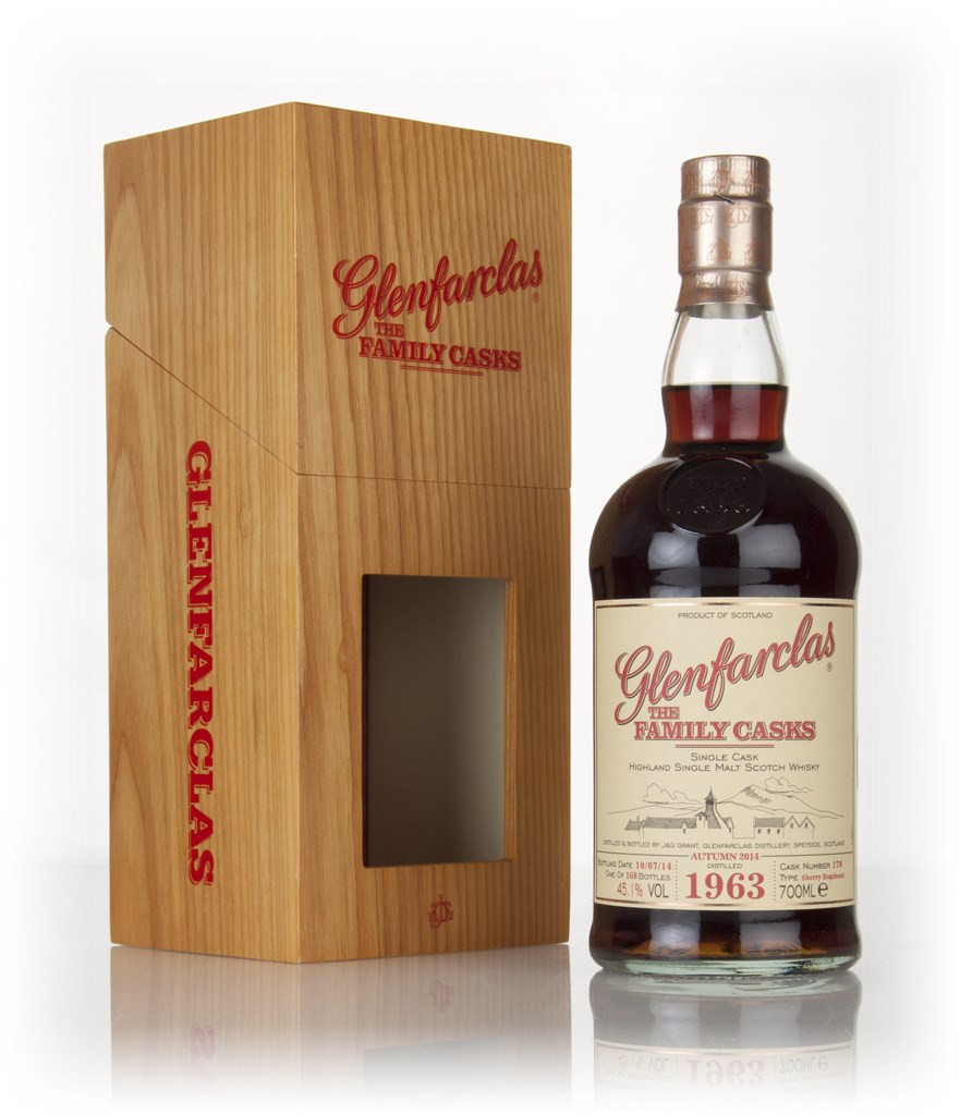 Glenfarclas 1963 (cask 178) Family Cask Autumn 2014 Release 70cl