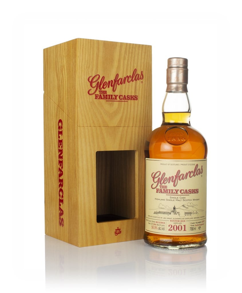 Glenfarclas 2001 (cask 3297) Family Cask Winter 2018 Release