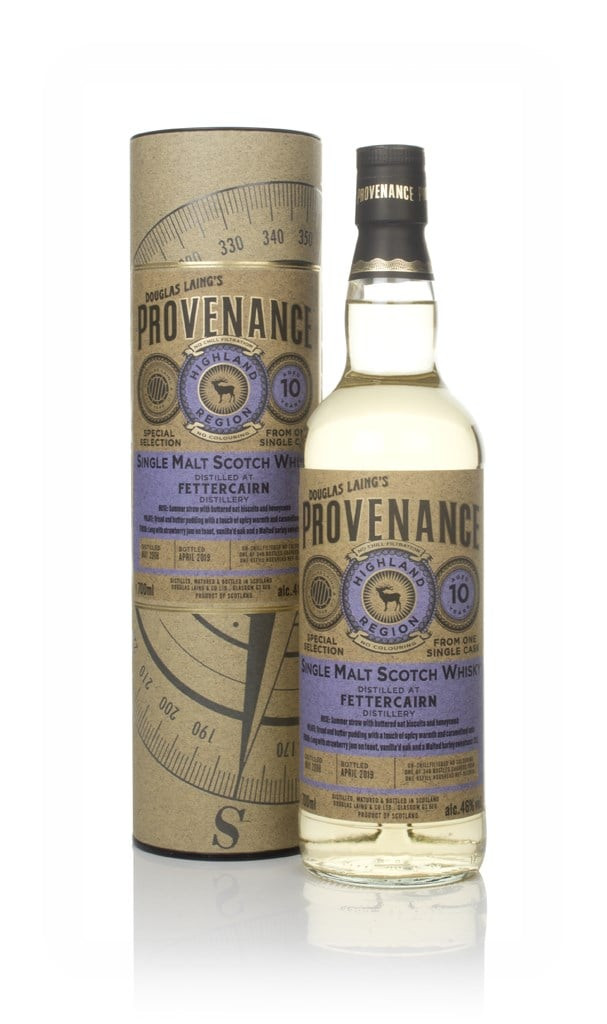 Fettercairn 10 Year Old 2008 (cask 13058) - Provenance (Douglas Laing) 70cl