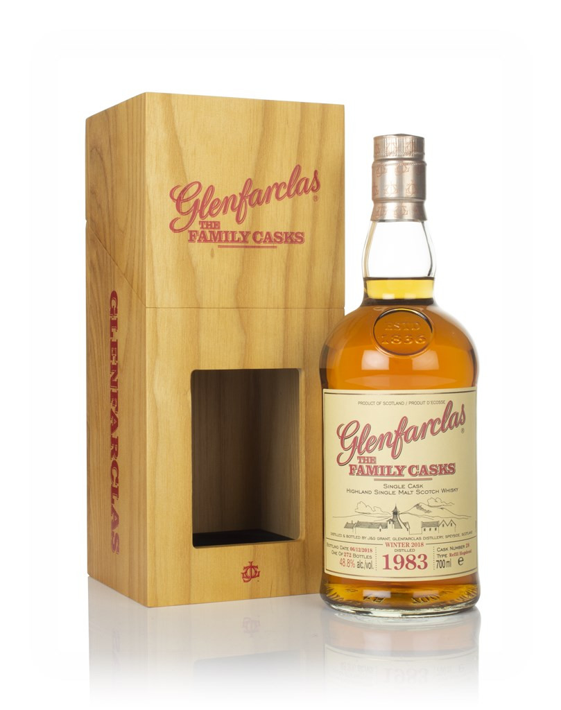 Glenfarclas 1983 (cask 28) Family Cask Winter 2018 Release 70cl