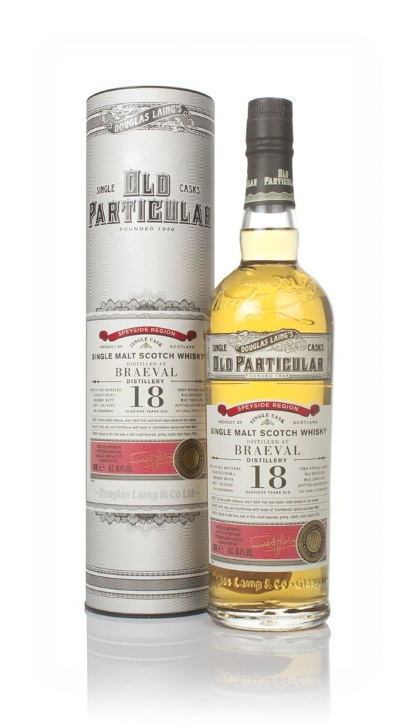 Braeval 18 Year Old 2001 (cask 13507) - Old Particular (Douglas Laing) 70cl