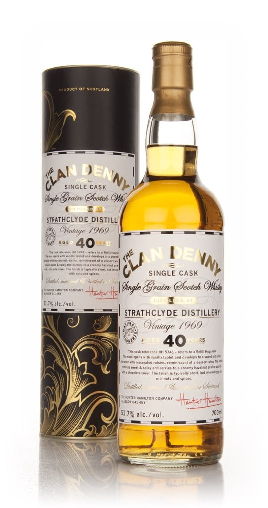 Strathclyde 40 Year Old 1969 - The Clan Denny (Douglas Laing) 70cl