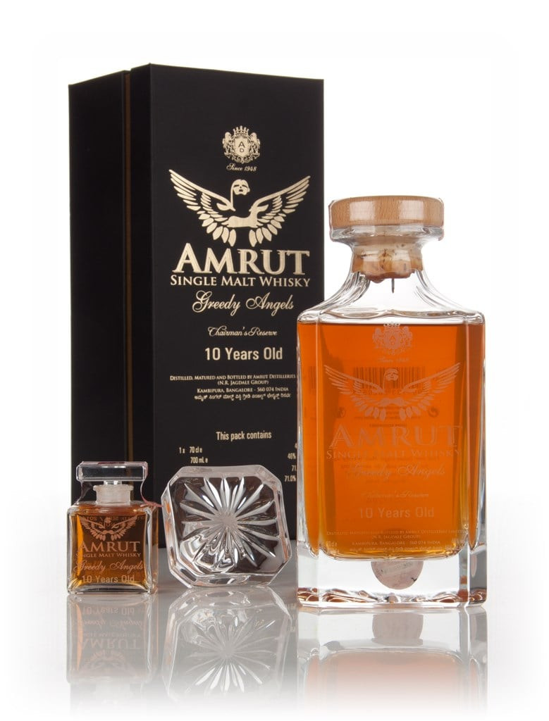Amrut 10 Year Old Greedy Angels 75cl