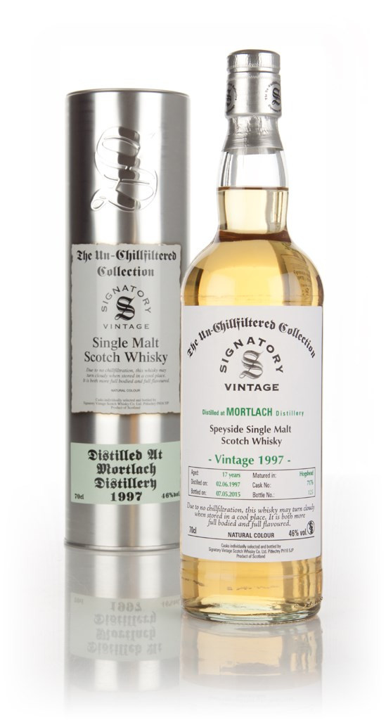 Mortlach 17 Year Old 1997 (cask 7176) - Un-Chillfiltered Collection (Signatory) 70cl