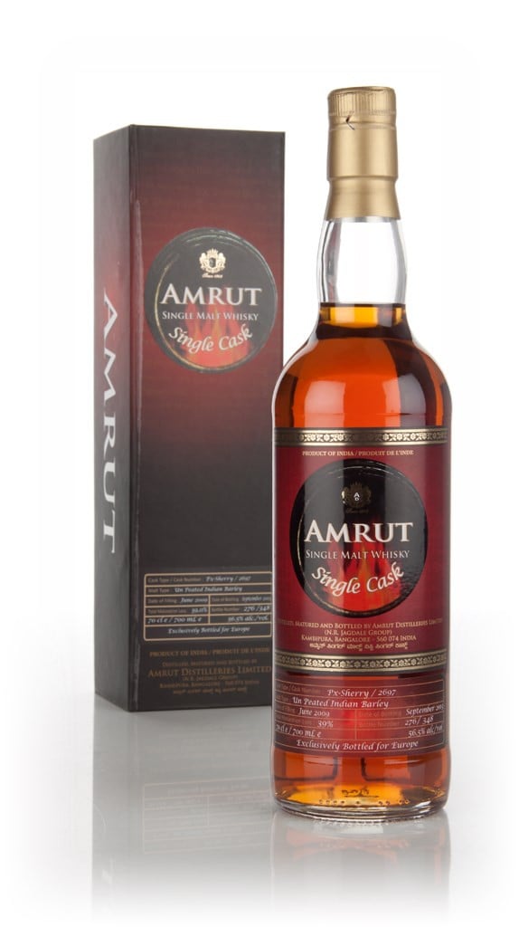 Amrut 4 Year Old 2009 (cask 2697) - Single Cask 70cl