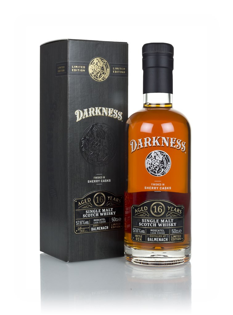 Balmenach 16 Year Old Moscatel Cask Finish (Darkness) 50cl